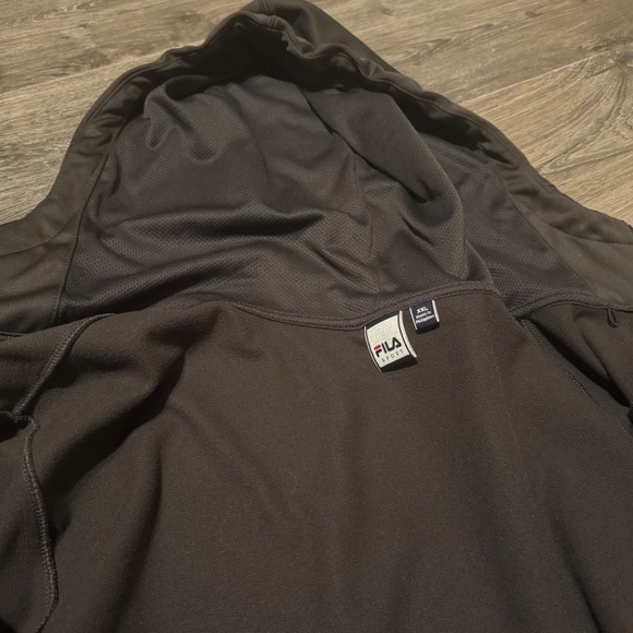 Men's Hooded Zip Warmup Jacket - Picture 7 of 7